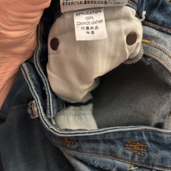 R13 Denim Fit Cropped Kick Jeans Size:25 - Picture 4 of 8